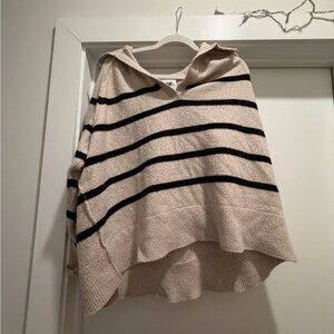Cozy Cream Striped Sweater